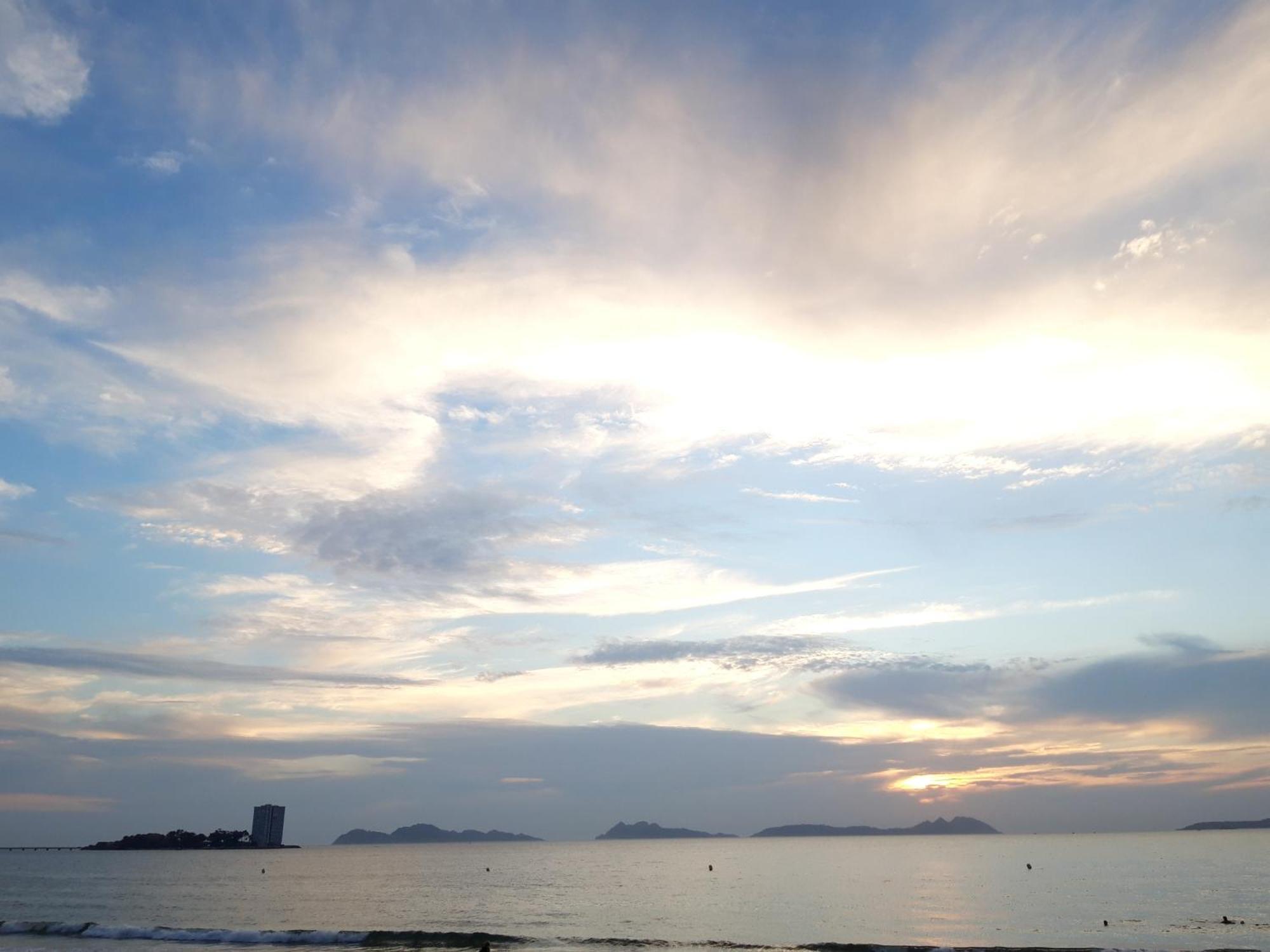 Atico En La Playa De Samil Apartamento Vigo Exterior foto