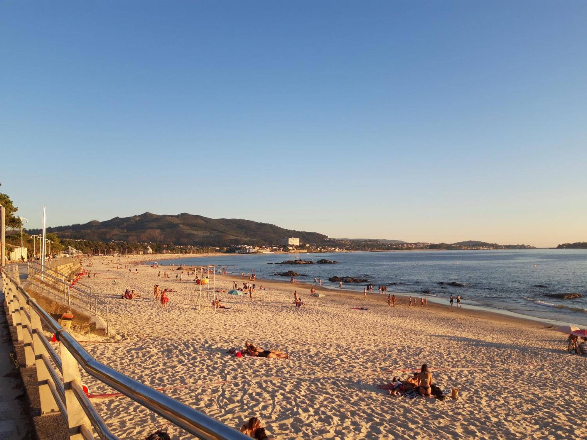 Atico En La Playa De Samil Apartamento Vigo Exterior foto